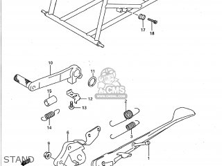 STAND - GSXR750W 1994 (R) USA (E03)