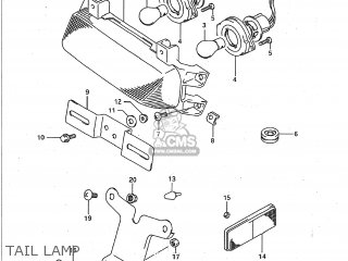 TAIL LAMP - GSXR750W 1994 (R) USA (E03)