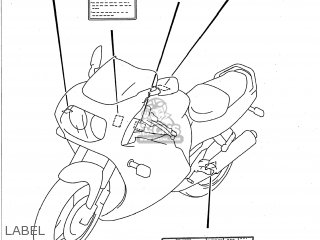 LABEL - GSXR750W 1995 (S) USA (E03)