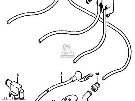 ELECTRICAL - GSXR750X 1987 (H) (E01 E02 4 6 15 16 17 18 21 22 24 25 34 39 53)