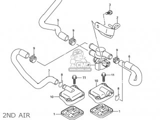 2ND AIR - GSXR750X 2004 (K4) USA (E03)