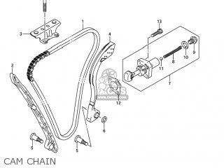 CAM CHAIN - GSXR750X 2004 (K4) USA (E03)