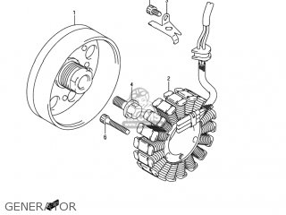 GENERATOR - GSXR750X 2004 (K4) USA (E03)