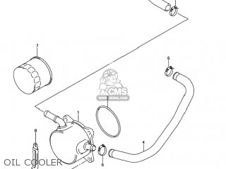 OIL COOLER - GSXR750X 2004 (K4) USA (E03)