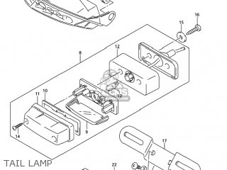 TAIL LAMP - GSXR750X 2004 (K4) USA (E03)