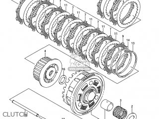 CLUTCH - GSXR750X 2005 (K5) USA (E03)