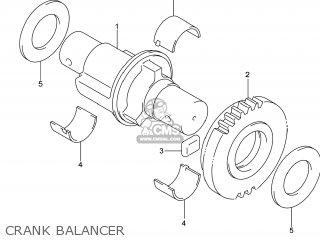 CRANK BALANCER - GSXR750Z 2014 (L4) USA (E03)