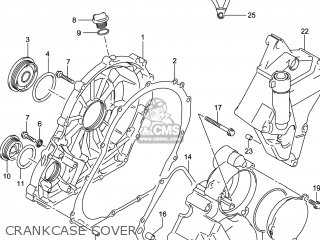 CRANKCASE COVER - GSXR750Z 2014 (L4) USA (E03)