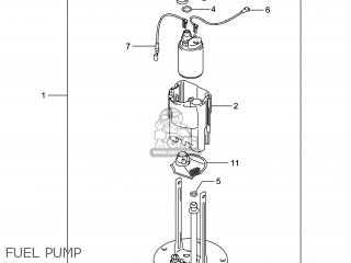 FUEL PUMP - GSXR750Z 2014 (L4) USA (E03)