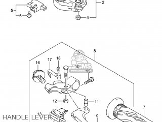 HANDLE LEVER - GSXR750Z 2014 (L4) USA (E03)