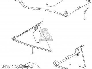 INNER COWLING - GSXR750Z 2014 (L4) USA (E03)