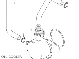 OIL COOLER - GSXR750Z 2014 (L4) USA (E03)