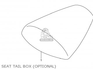 SEAT TAIL BOX (OPTIONAL) - GSXR750Z 2014 (L4) USA (E03)