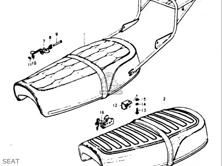 SEAT - GT185 1973 1974 1975 1976 1977 (K) (L) (M) (A) (B) USA (E03)