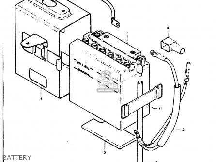 BATTERY - GT200 1979 (N) GENERAL EXPORT (E01)