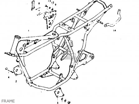 FRAME - GT200 1979 (N) GENERAL EXPORT (E01)