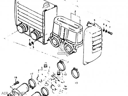 AIR CLEANER - GT200 1979 (N) GENERAL EXPORT (E01)