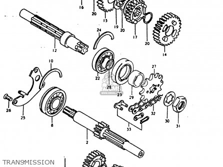 TRANSMISSION - GT200 1981 (X) (E01 E02 E06 E07 E09 E13 E21 E22 E24)