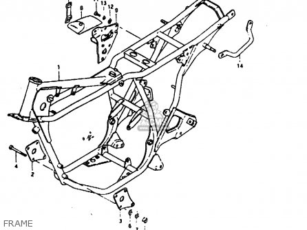 FRAME - GT200 1981 (X) (E01 E02 E06 E07 E09 E13 E21 E22 E24)