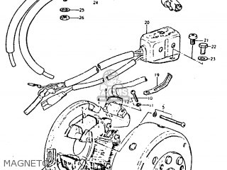 MAGNETO - GT250 1979 (N) (E01 E02 E04 E06 E22 E24 E30 E4?)