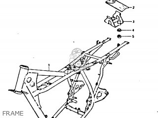 FRAME - GT250 1979 (N) (E01 E02 E04 E06 E22 E24 E30 E4?)