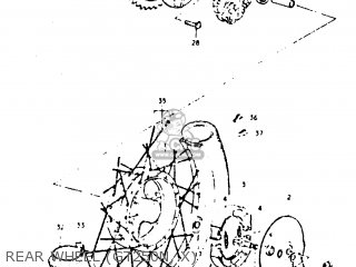 REAR WHEEL (GT250N, X) - GT250 1979 (N) (E01 E02 E04 E06 E22 E24 E30 E4?)