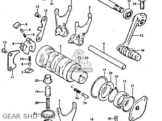 Suzuki GT250 1981 (X) (E01 E02 E04 E05 E06 E13 E22 E24 E30 E49) parts ...