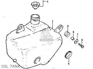 OIL TANK - GT250E 1979 (N) (E01 E02 E04 E16 E17 E18 E21 E22 E24 E30 E39)