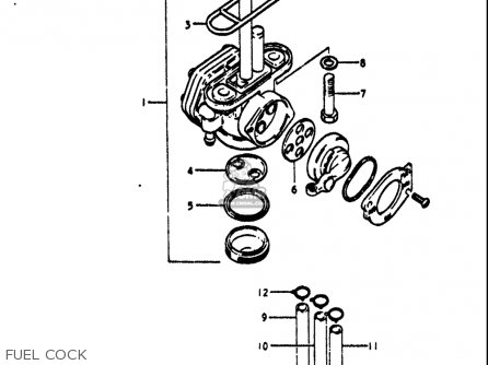 Suzuki Gt380 1972 (j) Usa (e03) parts list partsmanual partsfiche