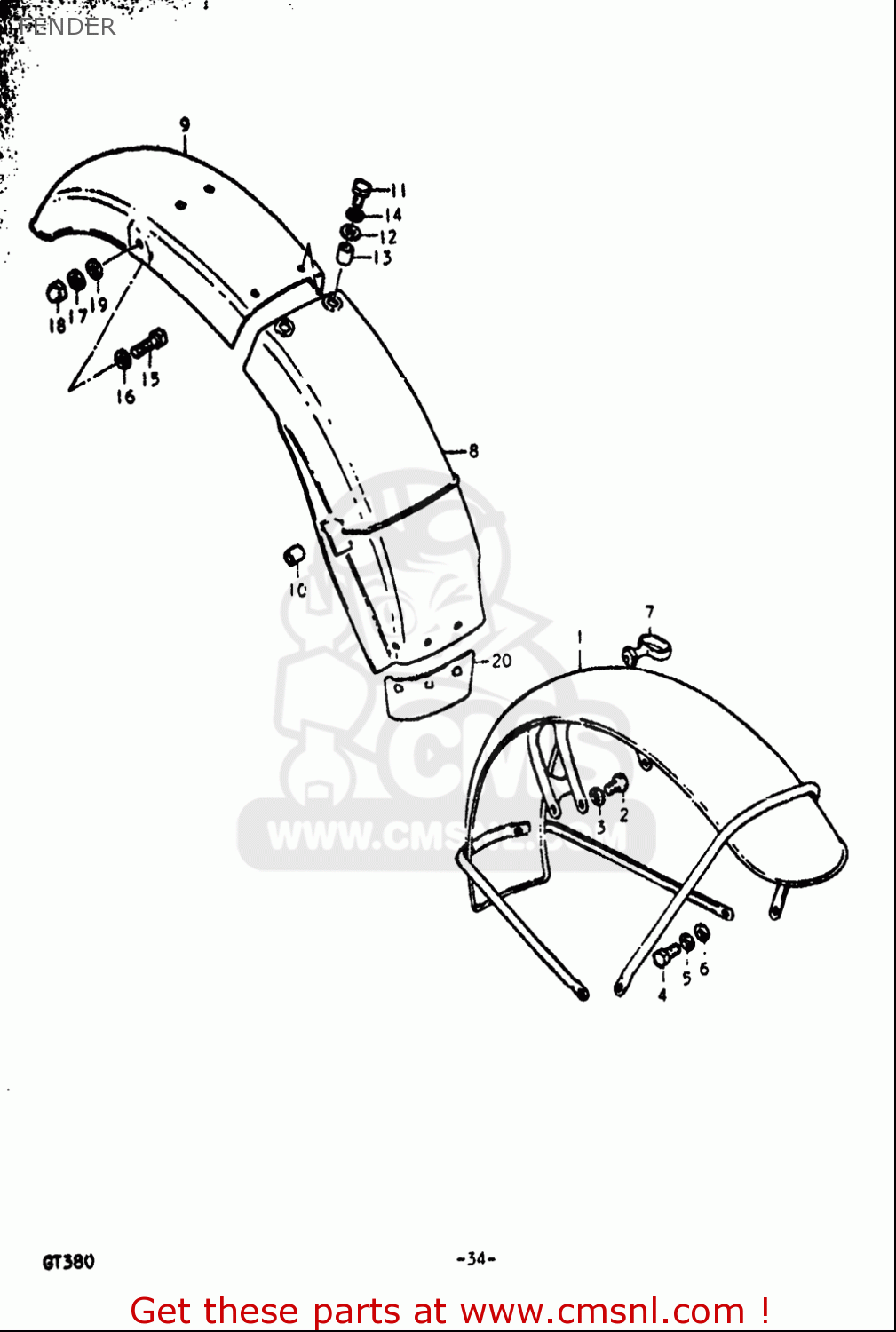 FENDER GT380 1972 (J) USA (E03)