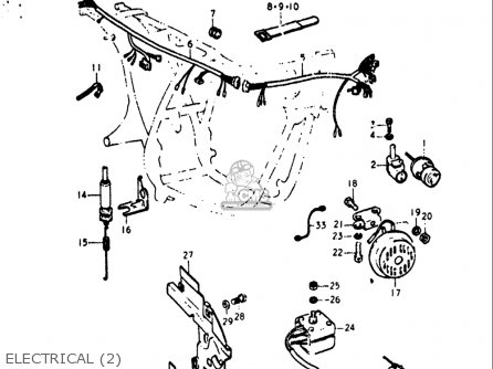 ELECTRICAL (2) - GT380 1972 (J) USA (E03)