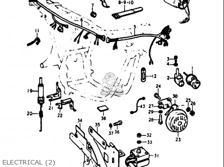 ELECTRICAL (2) - GT380 1973 1974 1975 1976 1977 (K) (L) (M) (A) (B) USA (E03)