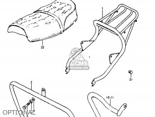 OPTIONAL - GT380 1973 1974 1975 1976 1977 (K) (L) (M) (A) (B) USA (E03)
