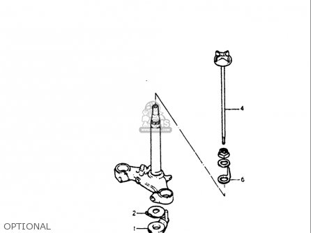 OPTIONAL - GT380 1973 1974 1975 1976 1977 (K) (L) (M) (A) (B) USA (E03)