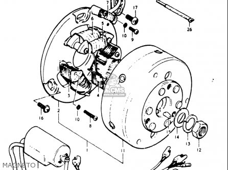MAGNETO - GT500 1976 1977 (A) (B) USA (E03)