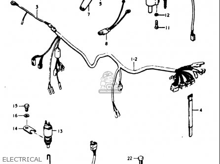 ELECTRICAL - GT500 1976 1977 (A) (B) USA (E03)