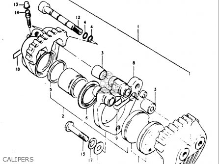 CALIPERS - GT500 1976 1977 (A) (B) USA (E03)