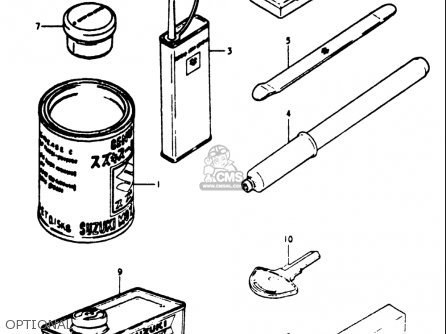 OPTIONAL - GT500 1976 1977 (A) (B) USA (E03)