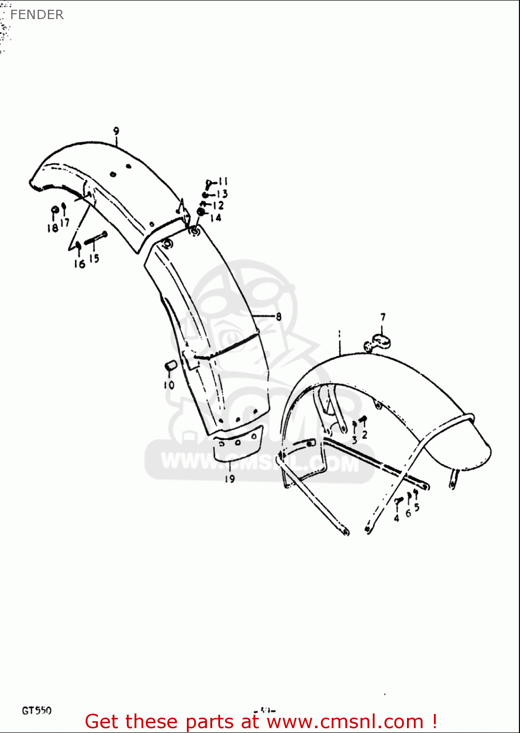 FENDER GT550 1972 (J) USA (E03)