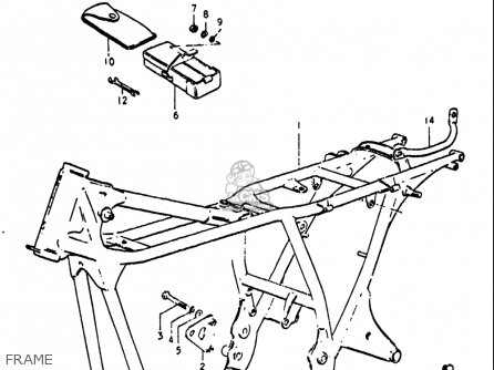 FRAME - GT550 1972 (J) USA (E03)