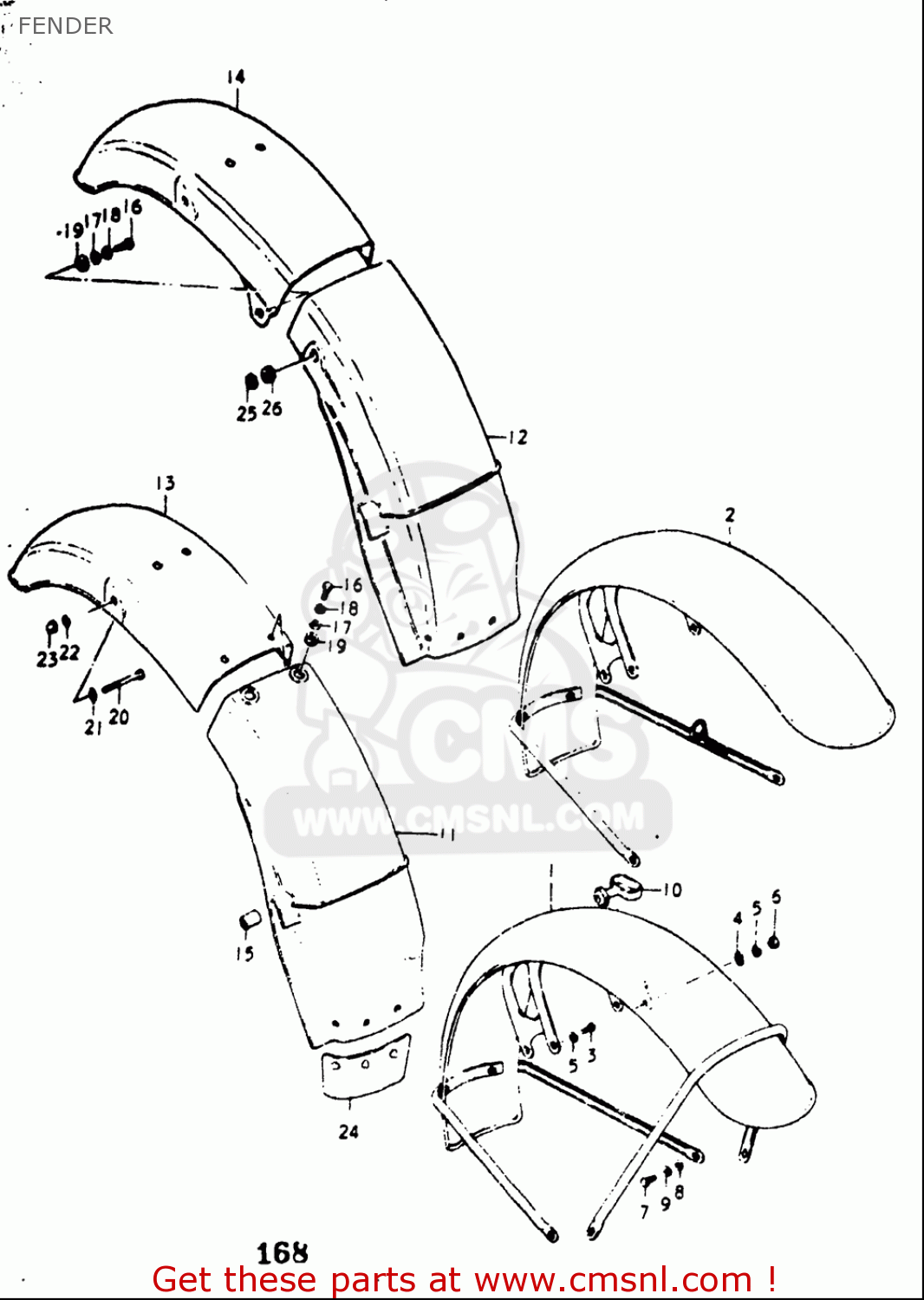 FENDER GT550 1973 1974 1975 1976 1977 (K) (L) (M) (A) (B) USA (E03)