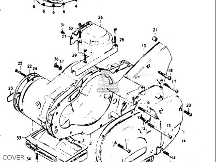 COVER - GT550 1973 1974 1975 1976 1977 (K) (L) (M) (A) (B) USA (E03)