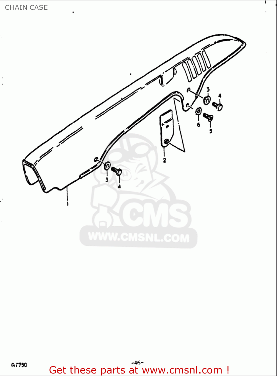 CHAIN CASE GT750 1972 (J) USA (E03)