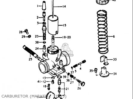 CARBURETOR (MARKED : 31015) - GT750 1972 (J) USA (E03)