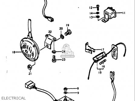 ELECTRICAL - GT750 1972 (J) USA (E03)