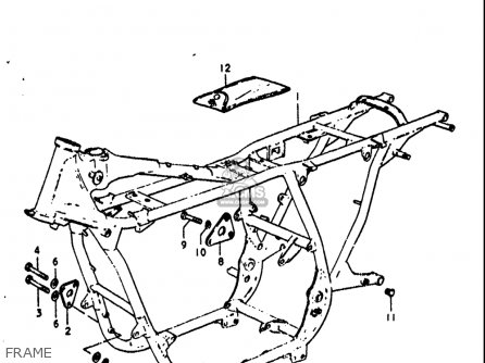 FRAME - GT750 1972 (J) USA (E03)