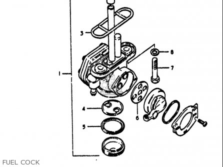 FUEL COCK - GT750 1972 (J) USA (E03)