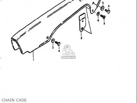 CHAIN CASE - GT750 1972 (J) USA (E03)