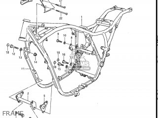 FRAME - GV1200GLF MADURA 1985 (F) USA (E03)