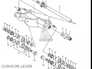 CUSHION LEVER - GV1200GLF2 MADURA 1986 (G) USA (E03)